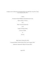 An Improvement in Operation for Steel Rolling Mill Crop Cobble Shear using Direct Torque Control Induction Motor Drive