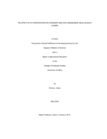 The Effect of 4-H Participation on Citizenship and Civic Engagement Skills in Adult Alumni