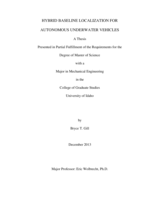 Hybrid Baseline Localization for Autonomous Underwater Vehicles