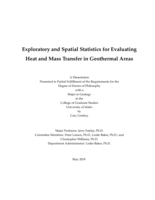 Statistical and Spatial Analysis of Heat and Mass Transport in the Yellowstone Caldera