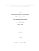 HIGH TEMPERATURE DEFORMATION BEHAVIOR, THERMAL STABILITY AND IRRADIATION PERFORMANCE IN GRADE 92 STEEL