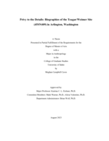 Privy to the Details: Biographies of the Teagar/Weimer Site (45SN409) in Arlington, Washington