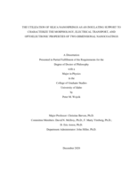 The Utilization of Silica Nanosprings as an Insulating Support to Characterize the Morphology, Electrical Transport, and Optoelectronic Properties of Two-Dimensional Nanocoatings