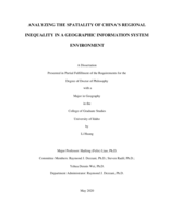 ANALYZING THE SPATIALITY OF CHINA’S REGIONAL INEQUALITY IN A GEOGRAPHIC INFORMATION SYSTEM ENVIRONMENT