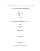 Synthesis and Characterization of Nucleobase Functionalized Locked Nucleic Acids (LNAs); Chemical Modifications for therapeutic and diagnostic purposes.