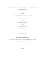 Short-term Resource Response to Pre-commercial Thinning Across a Range of Site Conditions in the Inland Pacific Northwest