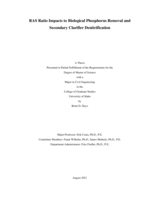RAS Ratio Impacts to Biological Phosphorus Removal and Secondary Clarifier Denitrification