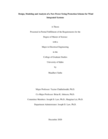 Design, Modeling and Analysis of a New Power Swing Protection Scheme for Wind Integrated Systems