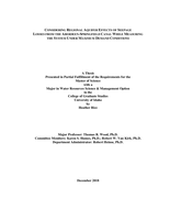 Considering Regional Aquifer Effects of Seepage Losses from the Aberdeen-Springfield Canal While Measuring the System Under Maximum Demand Conditions