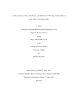 Life History Characteristics, Distribution, and Habitat Use of Westslope Cutthroat Trout in the St. Maries River Basin, Idaho