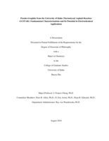 Pseudo-Graphite from the University of Idaho Thermolyzed Asphalt Reaction (GUITAR): Fundamental Characterizations and its potential in electrochemical Applications