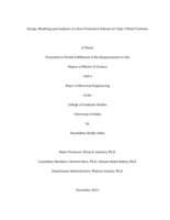 Design, Modeling and Analysis of a New Protection Scheme for Type 4 Wind Turbines