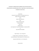 SYSTEMATIC CONSERVATION PLANNING FOR ECOSYSTEM SERVICES: OPPORTUNITIES FOR IMPROVING SPATIAL TARGETING OF ECOSYSTEM SERVICE PAYMENTS IN COSTA RICA