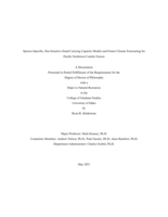 Species-Specific, Site-Sensitive Stand Carrying Capacity Models and Future Climate Forecasting for Pacific Northwest Conifer Forests