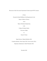 Microreactor AGile Non-nuclear Experimental Testbed Aspen HYSYS Analysis