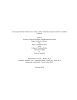 Assessing fuel treatment effectiveness during wildfires under future climate conditions in southern California