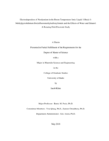 Electrodeposition of Neodymium in the Room Temperature Ionic Liquid 1-Butyl-1-Methylpyrrolidinium Bis(trifluoromethylsulfonyl)imide and the Effects of Water and Ethanol:  A Rotating Disk Electrode Study