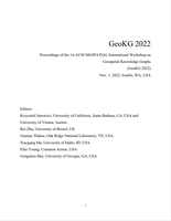 Proceedings of the 1st ACM SIGSPATIAL International Workshop on Geospatial Knowledge Graphs