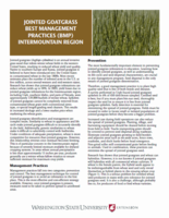 Jointed goatgrass best management practices (BMP) Intermountain region