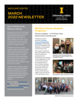 McClure Center - March 2022 Newsletter