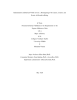 Radicalization and the Last Welsh Revolt: A Reimagining of the Causes, Courses, and Events of Glyndŵr’s Rising