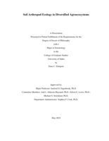 Soil Arthropod Ecology in Diversified Agroecosystems