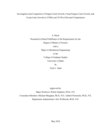 Investigation and Comparison of Fatigue Crack Growth, Creep Fatigue Crack Growth, and Creep Crack Growth in 253MA and 321SS at Elevated Temperatures