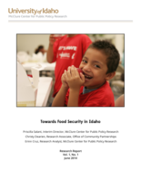 Towards Food Security in Idaho