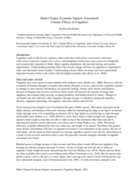 Climate Effects on Ungulates