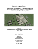 SMR Economic Impact Report: Construction and Operation of a Small Modular Reactor Electric Power Generation Facility at the Idaho National Laboratory Site