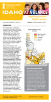 Education for Idaho's English Learners (2018)