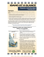 Hispanic Education (2011)