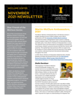 November 2021 Newsletter