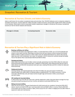 Recreation & Tourism Snapshot