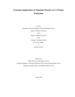 Economic Implications of Nematode Pressure on U.S Potato Production