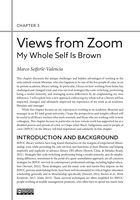 Views from Zoom My Whole Self Is Brown