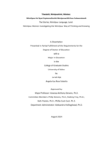 TITWÁATIT, NIMIPUUTÍMT, WÉETES:   NIIMÍIPUU HA’ÁYAT CEPTEMELÍXNIKT NIMIPUUWÍITKI KAA CUKWENÉEWIT  THE STORIES, NIIMÍIPUU LANGUAGE, LAND:   NIIMÍIPUU WOMEN INVESTIGATING THE NIIMÍIPUU WAY OF THINKING AND KNOWING
