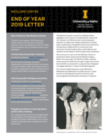 2019 End of Year Letter
