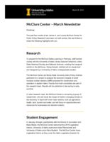 March 2018 Newsletter