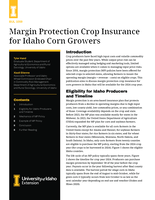 Margin Protection Crop Insurance for Idaho Corn Growers