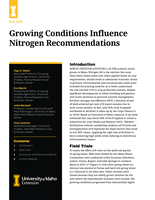 Optimum Nitrogen Rates for Wheat Depend on the Environment and Field-Specific Conditions