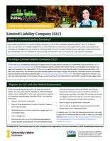 Tips for Entrepreneurs: Limited Liability Company (LLC)