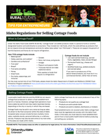 Tips for Entrepreneurs: Idaho Regulations for Selling Cottage Foods
