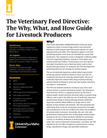 The Veterinary Feed Directive