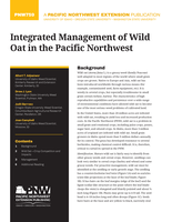 Integrated Management of Wild Oat in the Pacific Northwest