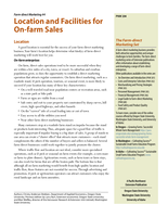 F to C Marketing 4: Place of Business & Product Quality