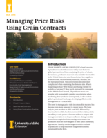 Managing Price Risks Using Grain Contracts