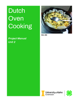4-H Dutch Oven Cooking, Unit 2