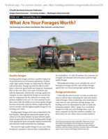 What Are Your Forages Worth?