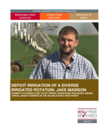 Deficit irrigation of a diverse irrigated rotation: Jake Madison